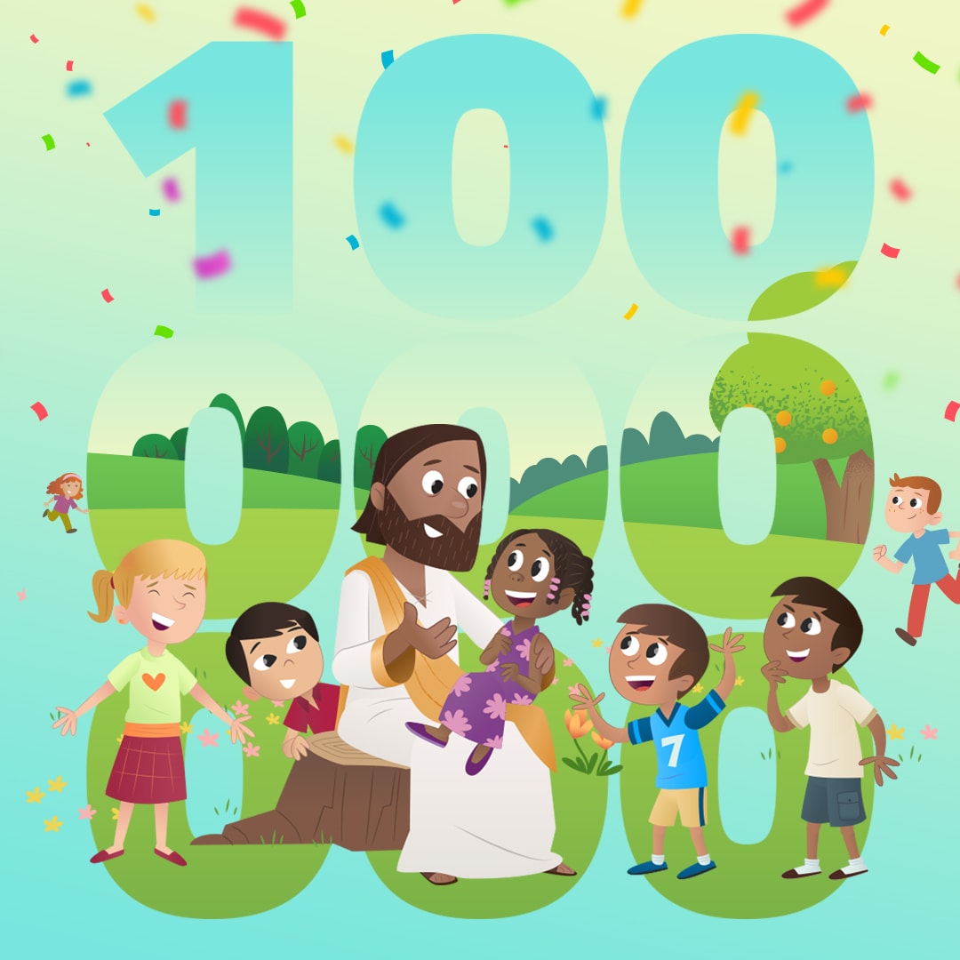 Bible App for Kids - 100,000,000