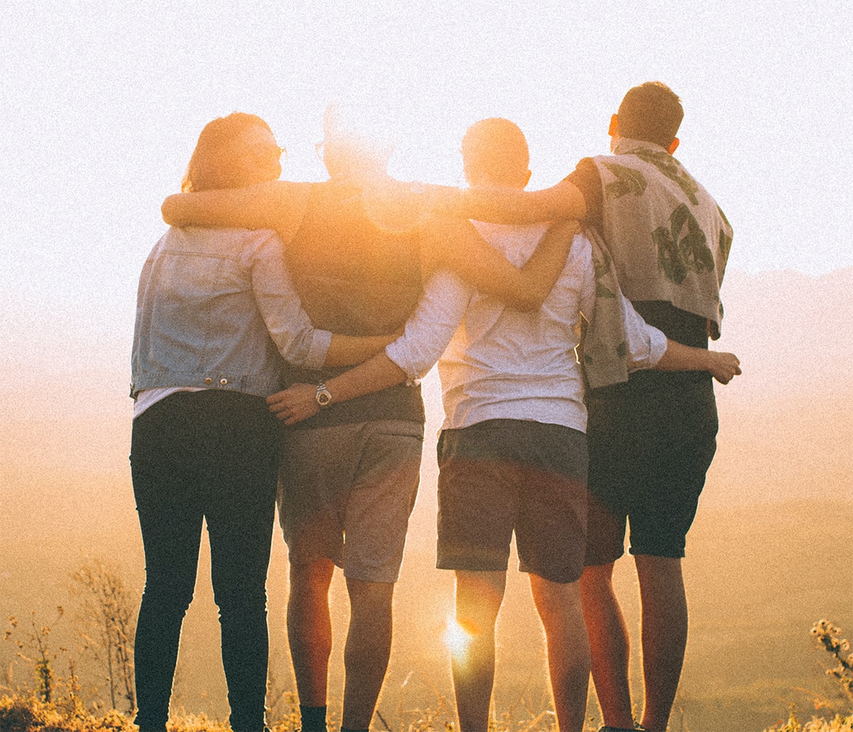 People standing together