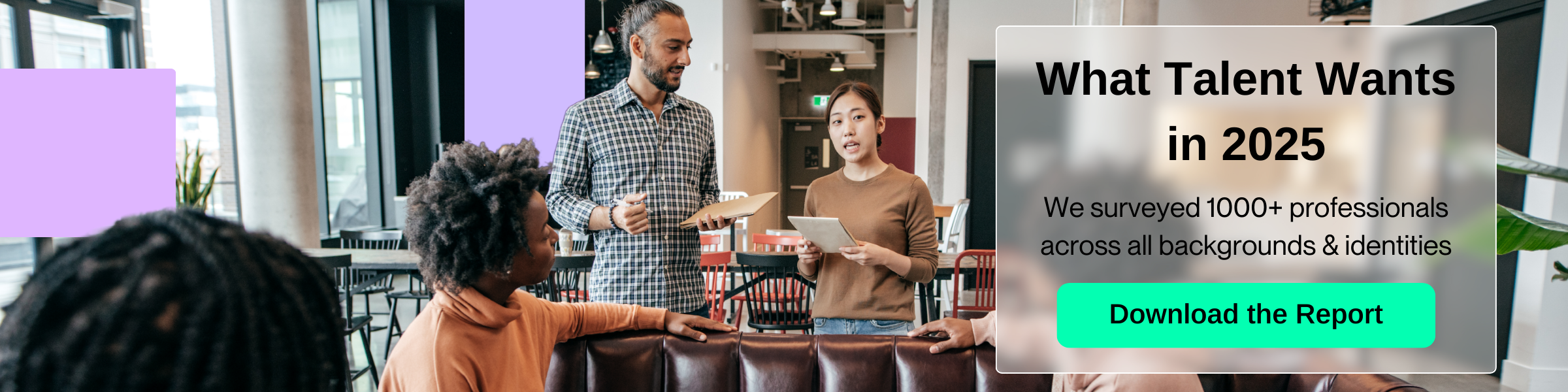 Download our What Diverse Talent Want in 2025 report